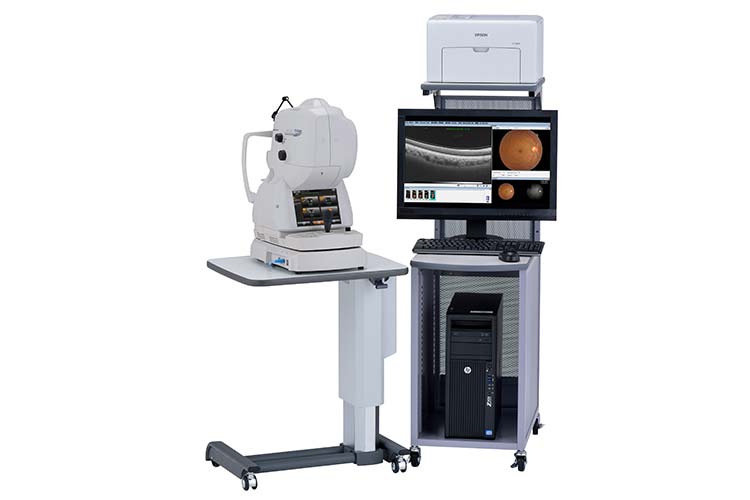 3次元眼底像撮影装置